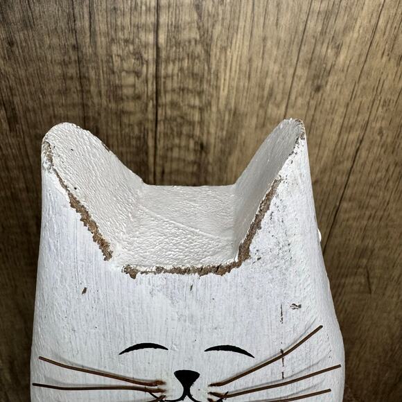 Rustic Cat Shelf Sitter Wood Love Home Decor Boho Home FAST SHIP - Picture 4 of 10